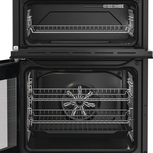 Hotpoint Electric Cooker with Induction Hob - Black - Internal shot